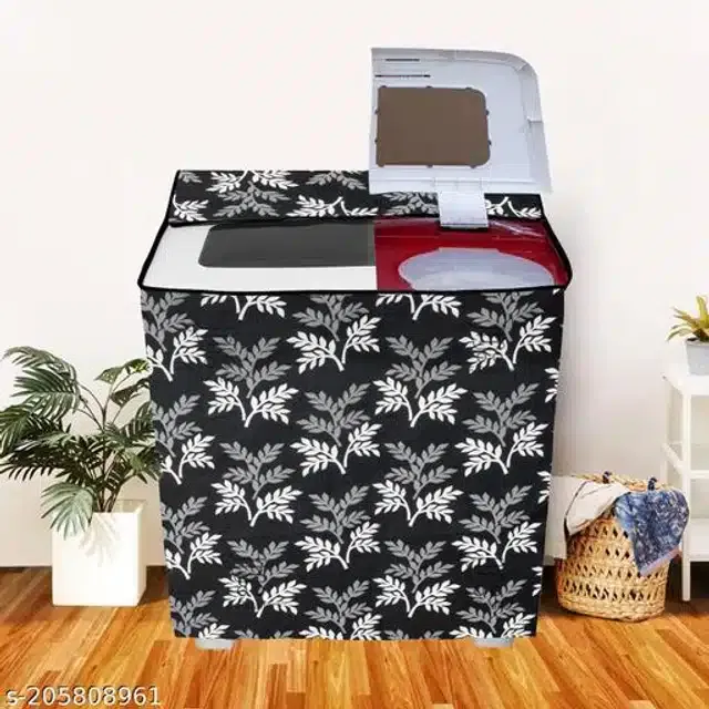 Polyester Washing Machine Cover (Multicolor)