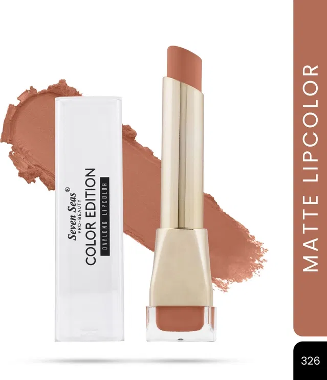 Seven Seas Lipstick for Women, Warm Nude (3.5g)