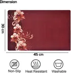 PVC Printed Dining Table Placemats 
