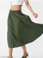 Crepe Skirts for Women 