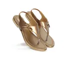 Flats for Women, Gold 