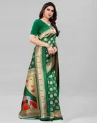 SVB प्रिंटेड साड़ी फॉर वीमेन 