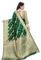 Organza Zari Woven Saree for Women 