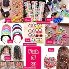 Rubber Hair Accessories Combo for Women, Pack of 15 