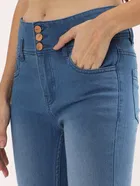 Denim Skinny Fit Jeans for Women 
