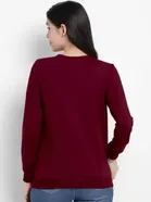 Cotton Blend Printed T-shirt for Women 