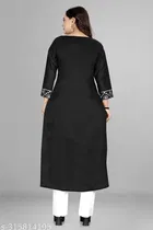 Chanderi Cotton Printed Kurti with Pant for Women 