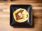 Plastic Plates for Kitchen, Black, Pack of 12