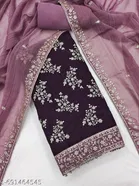 Embroidered Anarkali Suit for Women 
