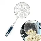 Round Stainless Steel Deep Fry Strainer 