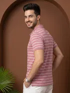 Striped Polo T-shirt for Men 