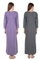 Woolen Hosiery Nighty for Women 