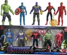 Avengers Super Heroes Action Figure Set, 5 Pieces 