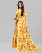 SVB फ्लोरल प्रिंटेड साड़ी फॉर वीमेन 