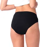 Cotton Blend Solid Briefs for Women, Pack of 2 