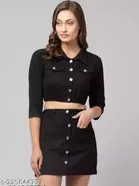 Cotton Blend Skirt for Women 