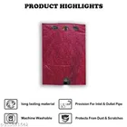 KANUSHI Industries® Waterproof & Dustproof Small Box Design Top Load Semi Automatic Washing Machine Cover 