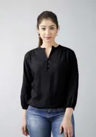 Rayon Solid Top for Women 