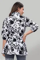 Three-Quarter Sleeves Top for Women 