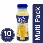 अमूल कूल केसर फ्लेवर्ड मिल्क 10X180 ml - पैक ऑफ 10 