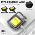 Rechargeable Plastic Mini Flashlight - Pack of 2