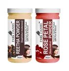 Park Daniel Pure & Natural Reetha Powder & Rose Petal Powder 