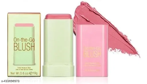 Matte Finish Blush Stick, Multicolor