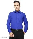 Cotton Solid Full Sleeves Shirt for Men 