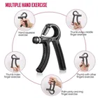 AJRO Adjustable Spring Hand & Finger Exerciser 