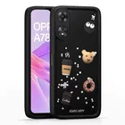 Silicone Mobile Back Cover for Oppo A78 5G 