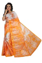 Taffeta Silk Printed Saree for Women 