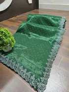 Net Embellished Saree for Women 