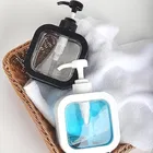 Plastic Refillable Liquid Soap Dispenser for Bathroom 