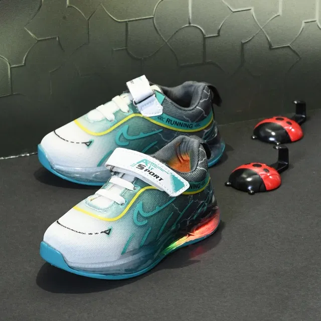 LED Shoes for Kids (Multicolor, 12c)