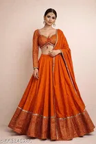 Embroidered Lehenga Choli for Women 