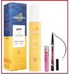 Combo of Aqualogica Vitamin C Sunscreen (50 g) with Eye Liner & Lip Balm (Set of 3)