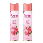 Purodo Air Freshener Spray Rose Bliss 2X220 ml (Pack of 2)