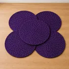 Alaqsa Cotton Mat [15 Inch] Pack of 5 Assorted Colour