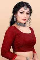 Georgette Printed Saree for Women 