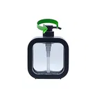 Plastic Refillable Liquid Soap Dispenser for Bathroom (Multicolor, 300 ml) (Pack of 1)