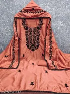 Embroidered Punjabi/All Over Suits Semi-Stitched Suits 