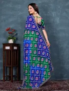 Georgette Printed Saree for Women 