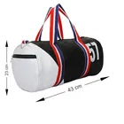 Polyester Printed Gym Bag for Men & Women 