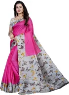 Art Silk Kalamkari Saree for Women 