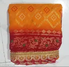 Georgette Printed Saree for Women 