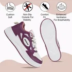 Casual Shoes for Women, Maroon 