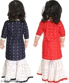 Rayon Kurta Set for Girls 