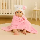 Brandon Baby Hood Towel Hello Kitty Pink 80x80 cm