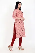 A-Line Crepe Kurti for Women 