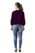 Rayon Solid Top for Women 